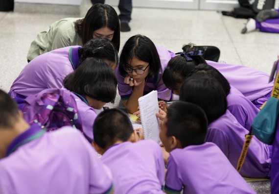 ภาพกิจกรรม คณะวิทยาศาสตร์และเทคโนโลยี จัดค่ายวิทยาศาสตร์โรงเรียนสาธิตฯ