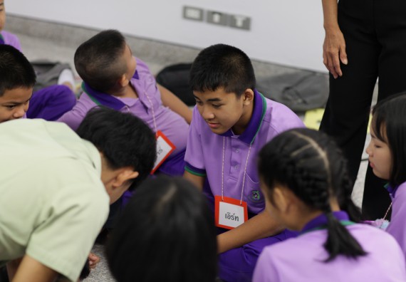 ภาพกิจกรรม คณะวิทยาศาสตร์และเทคโนโลยี จัดค่ายวิทยาศาสตร์โรงเรียนสาธิตฯ