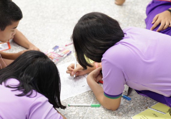 ภาพกิจกรรม คณะวิทยาศาสตร์และเทคโนโลยี จัดค่ายวิทยาศาสตร์โรงเรียนสาธิตฯ