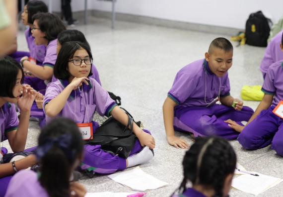 ภาพกิจกรรม คณะวิทยาศาสตร์และเทคโนโลยี จัดค่ายวิทยาศาสตร์โรงเรียนสาธิตฯ