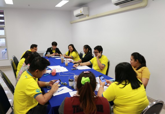 ภาพกิจกรรม คณะวิทยาศาสตร์และเทคโนโลยี จัดการประชุมค่ายวิทยาศาสตร์โรงเรียนอนุบาลกำแพงเพชร