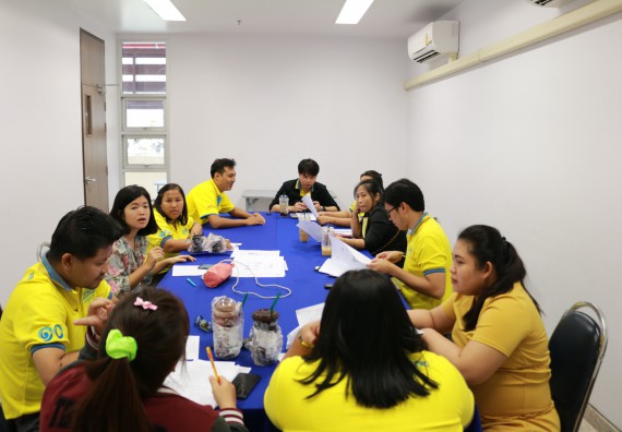 ภาพกิจกรรม คณะวิทยาศาสตร์และเทคโนโลยี จัดการประชุมค่ายวิทยาศาสตร์โรงเรียนอนุบาลกำแพงเพชร