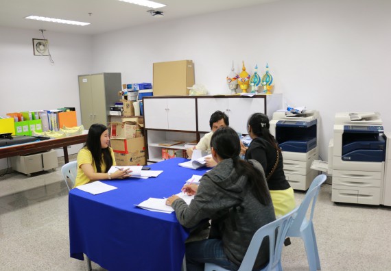 ภาพกิจกรรม คณะวิทยาศาสตร์และเทคโนโลยี ประชุมการพิจารณาทุนสนับสนุนการทำผลงานวิจัยคณะวิทยาศาสตร์และเทคโนโลยี