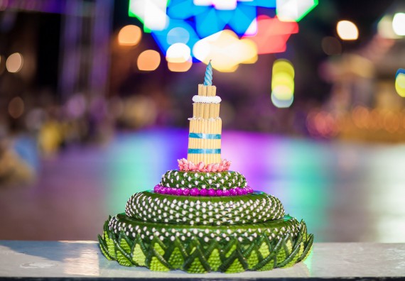 ภาพกิจกรรม สโมสรนักศึกษา เข้าร่วมงานราชภัฏลอยกระทงวิถีไทย ห่มสไบไร้โฟม