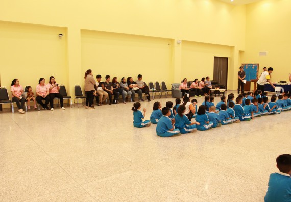 ภาพกิจกรรม คณะวิทยาศาสตร์และเทคโนโลยี จัดกิจกรรมโครงการฝึกทักษะการเรียนรู้ค่ายวิทยาศาสตร์