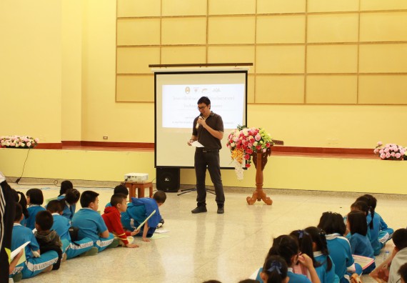 ภาพกิจกรรม คณะวิทยาศาสตร์และเทคโนโลยี จัดกิจกรรมโครงการฝึกทักษะการเรียนรู้ค่ายวิทยาศาสตร์