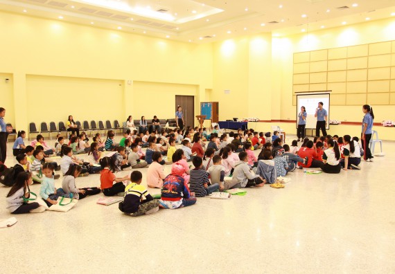 ภาพกิจกรรม คณะวิทยาศาสตร์และเทคโนโลยี จัดกิจกรรมโครงการฝึกทักษะการเรียนรู้ค่ายวิทยาศาสตร์