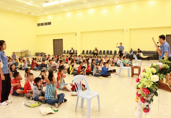 ภาพกิจกรรม คณะวิทยาศาสตร์และเทคโนโลยี จัดกิจกรรมโครงการฝึกทักษะการเรียนรู้ค่ายวิทยาศาสตร์