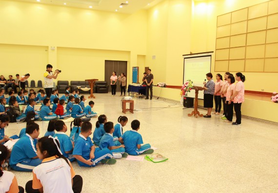 ภาพกิจกรรม คณะวิทยาศาสตร์และเทคโนโลยี จัดกิจกรรมโครงการฝึกทักษะการเรียนรู้ค่ายวิทยาศาสตร์