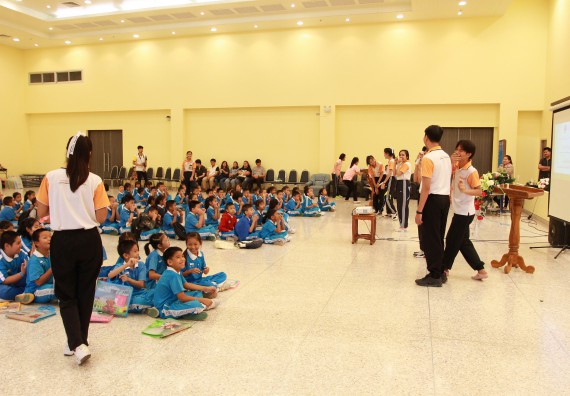 ภาพกิจกรรม คณะวิทยาศาสตร์และเทคโนโลยี จัดกิจกรรมโครงการฝึกทักษะการเรียนรู้ค่ายวิทยาศาสตร์