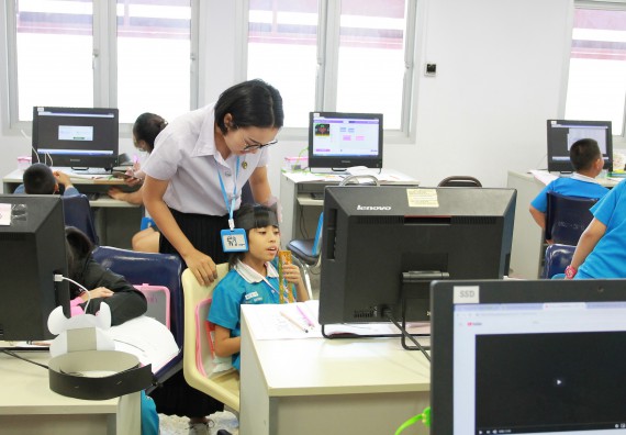 ภาพกิจกรรม คณะวิทยาศาสตร์และเทคโนโลยี จัดกิจกรรมโครงการฝึกทักษะการเรียนรู้ค่ายวิทยาศาสตร์