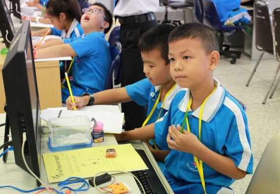 ภาพกิจกรรม คณะวิทยาศาสตร์และเทคโนโลยี จัดกิจกรรมโครงการฝึกทักษะการเรียนรู้ค่ายวิทยาศาสตร์