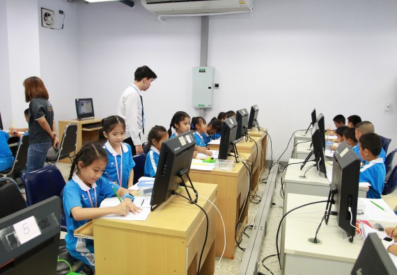 ภาพกิจกรรม คณะวิทยาศาสตร์และเทคโนโลยี จัดกิจกรรมโครงการฝึกทักษะการเรียนรู้ค่ายวิทยาศาสตร์