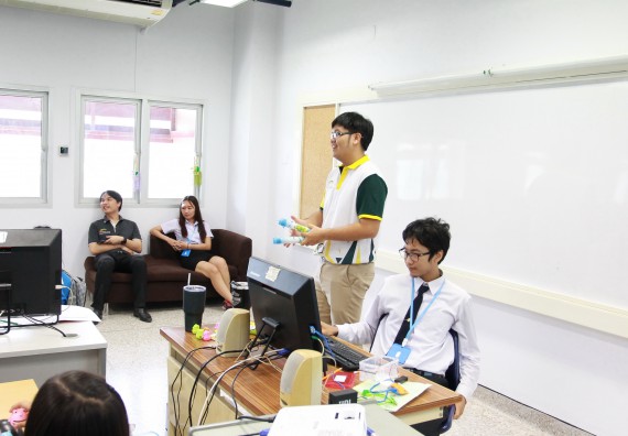 ภาพกิจกรรม คณะวิทยาศาสตร์และเทคโนโลยี จัดกิจกรรมโครงการฝึกทักษะการเรียนรู้ค่ายวิทยาศาสตร์