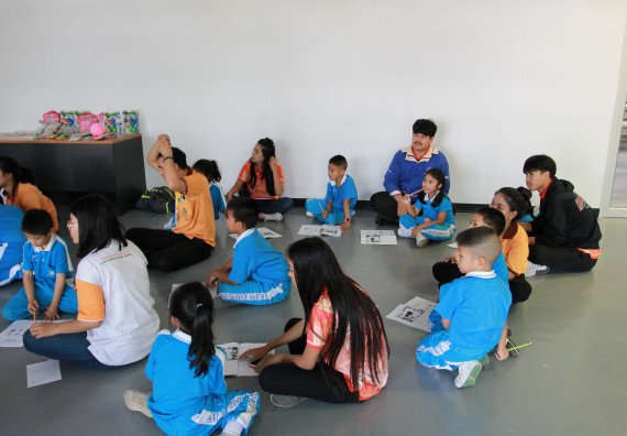 ภาพกิจกรรม คณะวิทยาศาสตร์และเทคโนโลยี จัดกิจกรรมโครงการฝึกทักษะการเรียนรู้ค่ายวิทยาศาสตร์