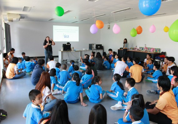 ภาพกิจกรรม คณะวิทยาศาสตร์และเทคโนโลยี จัดกิจกรรมโครงการฝึกทักษะการเรียนรู้ค่ายวิทยาศาสตร์