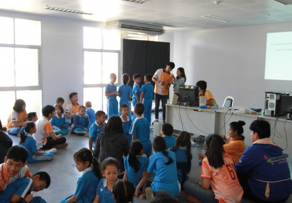 ภาพกิจกรรม คณะวิทยาศาสตร์และเทคโนโลยี จัดกิจกรรมโครงการฝึกทักษะการเรียนรู้ค่ายวิทยาศาสตร์