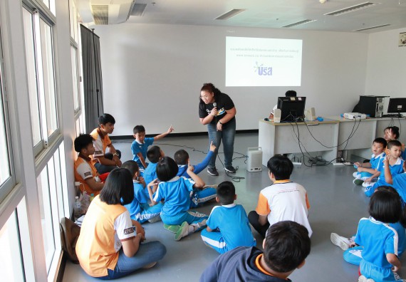 ภาพกิจกรรม คณะวิทยาศาสตร์และเทคโนโลยี จัดกิจกรรมโครงการฝึกทักษะการเรียนรู้ค่ายวิทยาศาสตร์