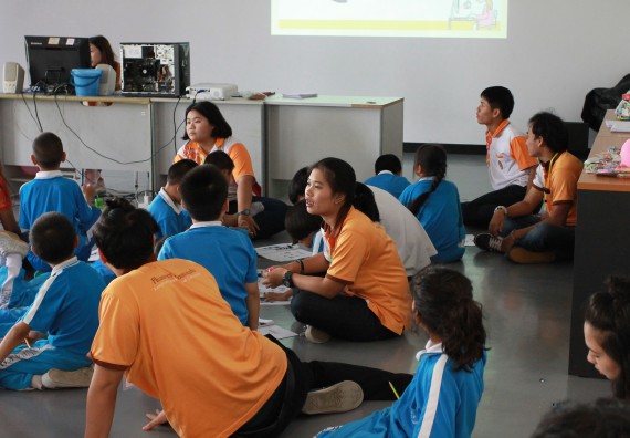 ภาพกิจกรรม คณะวิทยาศาสตร์และเทคโนโลยี จัดกิจกรรมโครงการฝึกทักษะการเรียนรู้ค่ายวิทยาศาสตร์