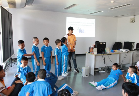 ภาพกิจกรรม คณะวิทยาศาสตร์และเทคโนโลยี จัดกิจกรรมโครงการฝึกทักษะการเรียนรู้ค่ายวิทยาศาสตร์