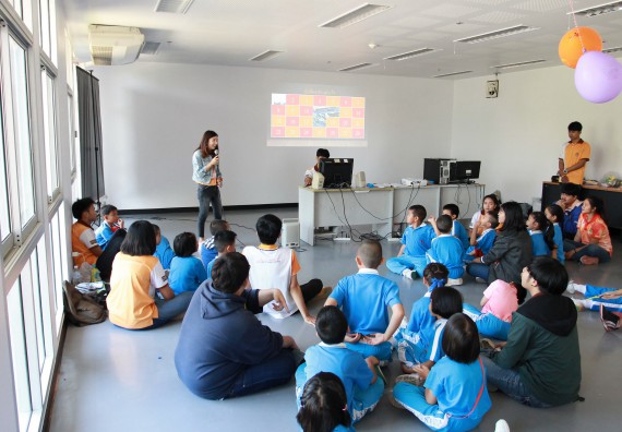 ภาพกิจกรรม คณะวิทยาศาสตร์และเทคโนโลยี จัดกิจกรรมโครงการฝึกทักษะการเรียนรู้ค่ายวิทยาศาสตร์