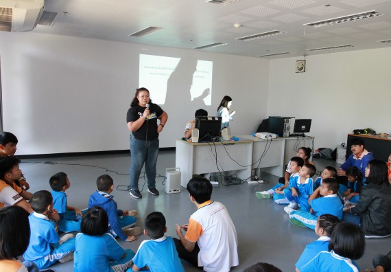 ภาพกิจกรรม คณะวิทยาศาสตร์และเทคโนโลยี จัดกิจกรรมโครงการฝึกทักษะการเรียนรู้ค่ายวิทยาศาสตร์