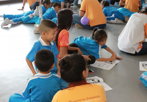 ภาพกิจกรรม คณะวิทยาศาสตร์และเทคโนโลยี จัดกิจกรรมโครงการฝึกทักษะการเรียนรู้ค่ายวิทยาศาสตร์