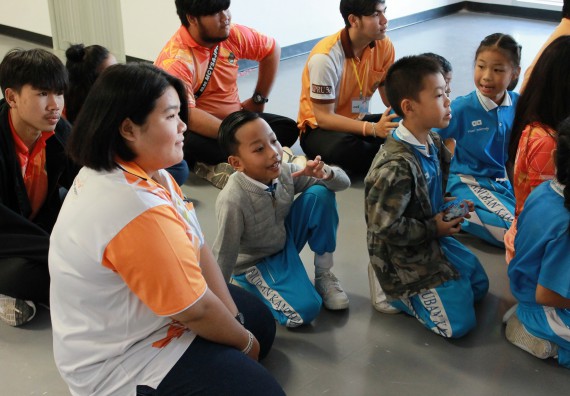 ภาพกิจกรรม คณะวิทยาศาสตร์และเทคโนโลยี จัดกิจกรรมโครงการฝึกทักษะการเรียนรู้ค่ายวิทยาศาสตร์