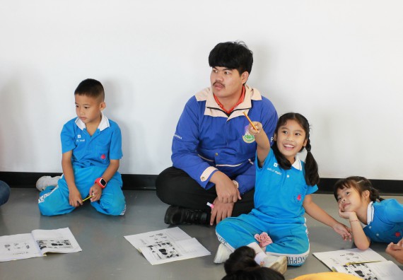 ภาพกิจกรรม คณะวิทยาศาสตร์และเทคโนโลยี จัดกิจกรรมโครงการฝึกทักษะการเรียนรู้ค่ายวิทยาศาสตร์