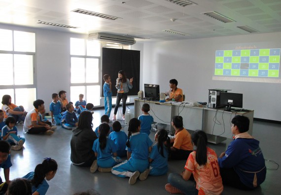 ภาพกิจกรรม คณะวิทยาศาสตร์และเทคโนโลยี จัดกิจกรรมโครงการฝึกทักษะการเรียนรู้ค่ายวิทยาศาสตร์