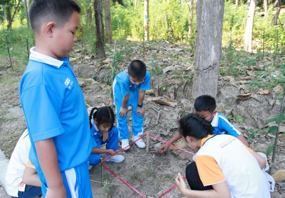 ภาพกิจกรรม คณะวิทยาศาสตร์และเทคโนโลยี จัดกิจกรรมโครงการฝึกทักษะการเรียนรู้ค่ายวิทยาศาสตร์