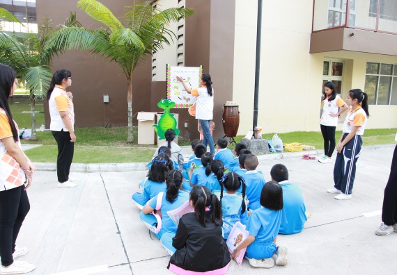 ภาพกิจกรรม คณะวิทยาศาสตร์และเทคโนโลยี จัดกิจกรรมโครงการฝึกทักษะการเรียนรู้ค่ายวิทยาศาสตร์