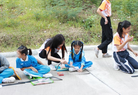 ภาพกิจกรรม คณะวิทยาศาสตร์และเทคโนโลยี จัดกิจกรรมโครงการฝึกทักษะการเรียนรู้ค่ายวิทยาศาสตร์