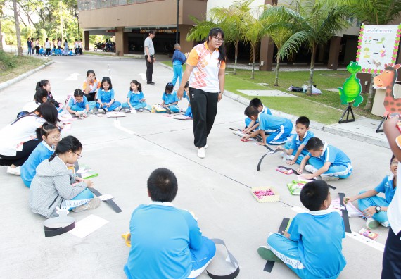 ภาพกิจกรรม คณะวิทยาศาสตร์และเทคโนโลยี จัดกิจกรรมโครงการฝึกทักษะการเรียนรู้ค่ายวิทยาศาสตร์