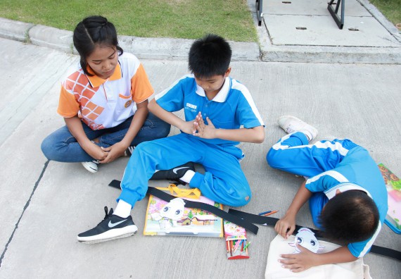 ภาพกิจกรรม คณะวิทยาศาสตร์และเทคโนโลยี จัดกิจกรรมโครงการฝึกทักษะการเรียนรู้ค่ายวิทยาศาสตร์