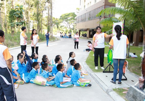 ภาพกิจกรรม คณะวิทยาศาสตร์และเทคโนโลยี จัดกิจกรรมโครงการฝึกทักษะการเรียนรู้ค่ายวิทยาศาสตร์