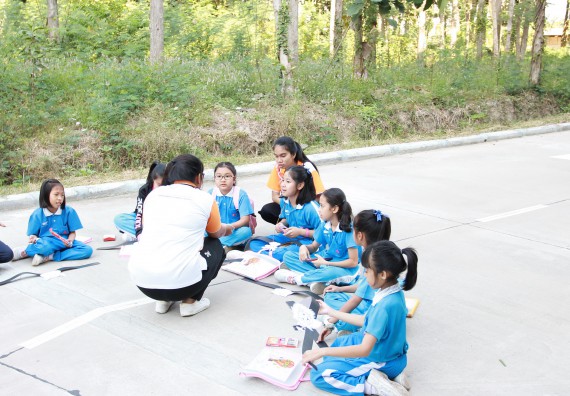 ภาพกิจกรรม คณะวิทยาศาสตร์และเทคโนโลยี จัดกิจกรรมโครงการฝึกทักษะการเรียนรู้ค่ายวิทยาศาสตร์