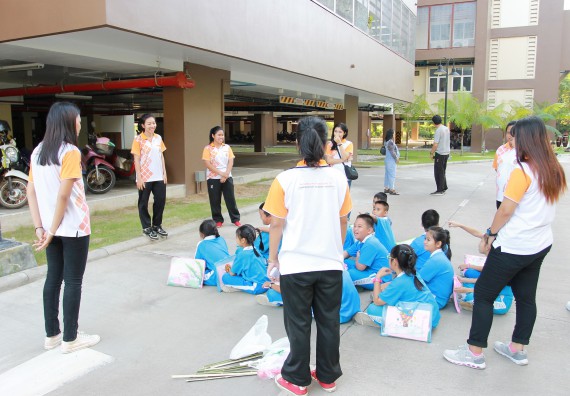 ภาพกิจกรรม คณะวิทยาศาสตร์และเทคโนโลยี จัดกิจกรรมโครงการฝึกทักษะการเรียนรู้ค่ายวิทยาศาสตร์