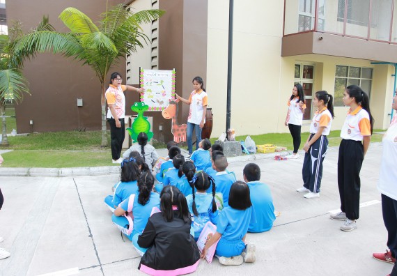 ภาพกิจกรรม คณะวิทยาศาสตร์และเทคโนโลยี จัดกิจกรรมโครงการฝึกทักษะการเรียนรู้ค่ายวิทยาศาสตร์