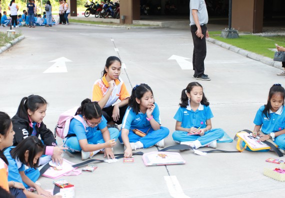 ภาพกิจกรรม คณะวิทยาศาสตร์และเทคโนโลยี จัดกิจกรรมโครงการฝึกทักษะการเรียนรู้ค่ายวิทยาศาสตร์