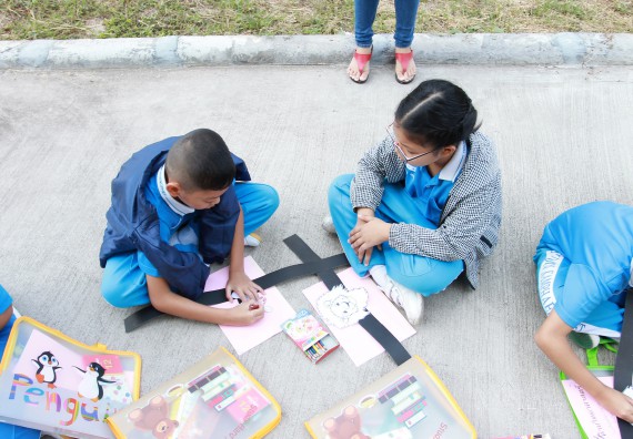 ภาพกิจกรรม คณะวิทยาศาสตร์และเทคโนโลยี จัดกิจกรรมโครงการฝึกทักษะการเรียนรู้ค่ายวิทยาศาสตร์