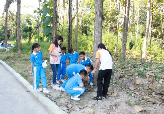 ภาพกิจกรรม คณะวิทยาศาสตร์และเทคโนโลยี จัดกิจกรรมโครงการฝึกทักษะการเรียนรู้ค่ายวิทยาศาสตร์