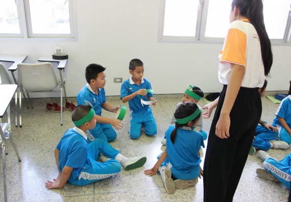 ภาพกิจกรรม คณะวิทยาศาสตร์และเทคโนโลยี จัดกิจกรรมโครงการฝึกทักษะการเรียนรู้ค่ายวิทยาศาสตร์