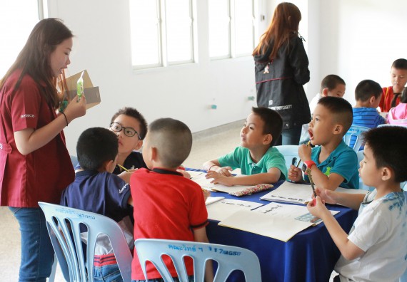 ภาพกิจกรรม คณะวิทยาศาสตร์และเทคโนโลยี จัดกิจกรรมโครงการฝึกทักษะการเรียนรู้ค่ายวิทยาศาสตร์