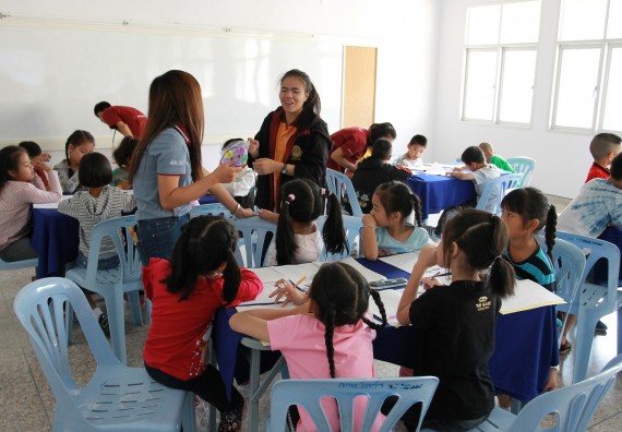 ภาพกิจกรรม คณะวิทยาศาสตร์และเทคโนโลยี จัดกิจกรรมโครงการฝึกทักษะการเรียนรู้ค่ายวิทยาศาสตร์