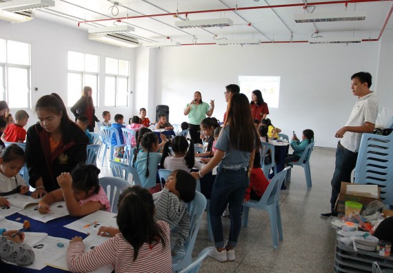 ภาพกิจกรรม คณะวิทยาศาสตร์และเทคโนโลยี จัดกิจกรรมโครงการฝึกทักษะการเรียนรู้ค่ายวิทยาศาสตร์