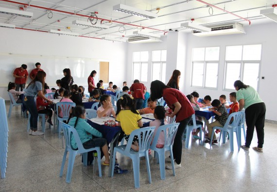 ภาพกิจกรรม คณะวิทยาศาสตร์และเทคโนโลยี จัดกิจกรรมโครงการฝึกทักษะการเรียนรู้ค่ายวิทยาศาสตร์