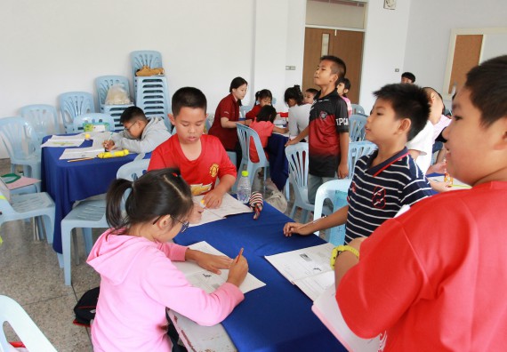 ภาพกิจกรรม คณะวิทยาศาสตร์และเทคโนโลยี จัดกิจกรรมโครงการฝึกทักษะการเรียนรู้ค่ายวิทยาศาสตร์