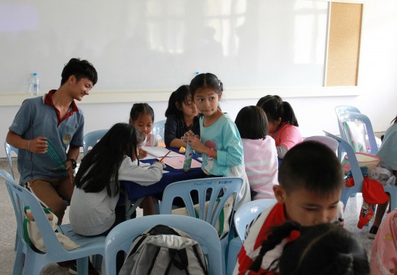 ภาพกิจกรรม คณะวิทยาศาสตร์และเทคโนโลยี จัดกิจกรรมโครงการฝึกทักษะการเรียนรู้ค่ายวิทยาศาสตร์