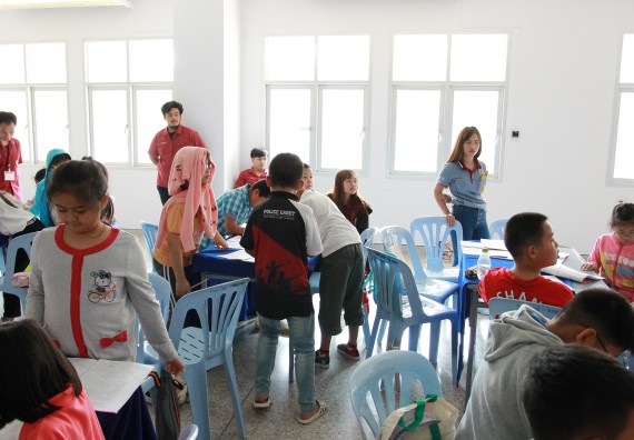 ภาพกิจกรรม คณะวิทยาศาสตร์และเทคโนโลยี จัดกิจกรรมโครงการฝึกทักษะการเรียนรู้ค่ายวิทยาศาสตร์